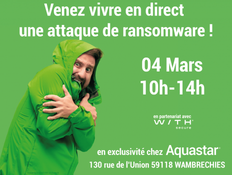 Venez vivre en direct une attaque Ransomware !